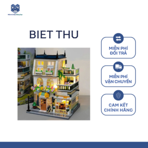 LEGO Mô Hình Biệt Thự Đẹp Sang Trọng Cho Người Yêu Lắp Ráp