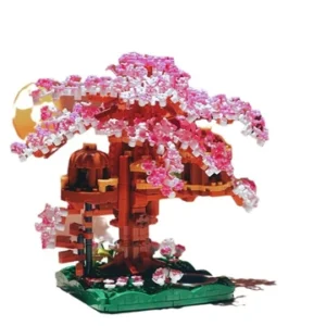 🌸MÔ HÌNH LẮP RÁP CÂY HOA ANH ĐÀO (CHERRY BLOSSOM TREE)